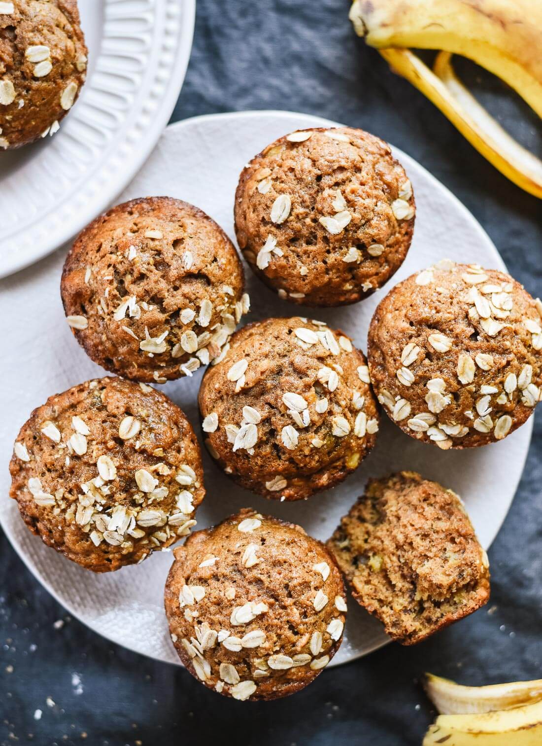 Healthy & Moist Banana Muffins: Greek Yogurt Secret